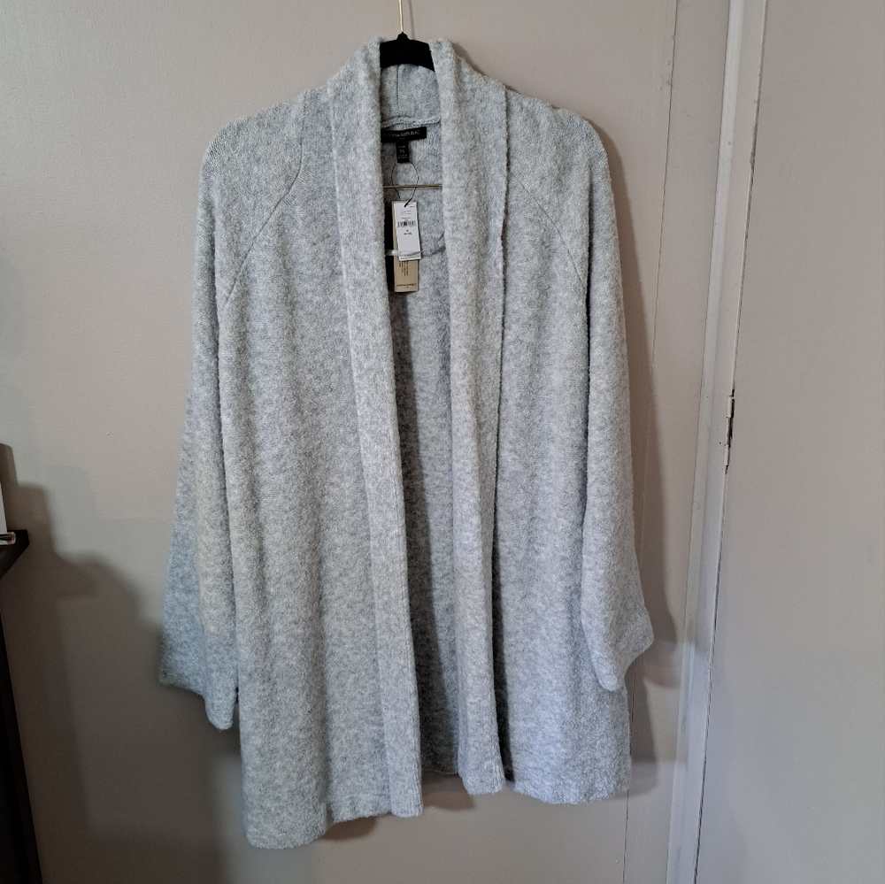 Banana Republic Boucle Open Front Cardigan